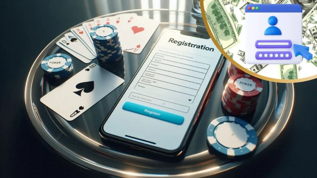 ثبت نام در اپلیکیشن پوکر
